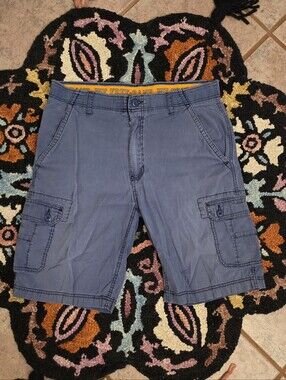 🔥🔥Wear First Men's Blue Cargo Shorts - Comfortable Everyday Wear🔥🔥 Size 34